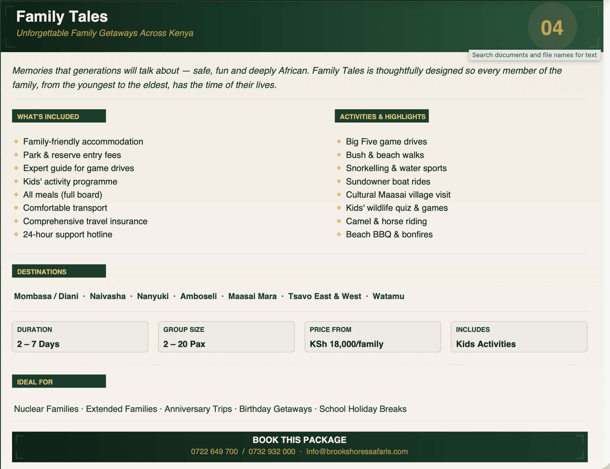 Family Tales