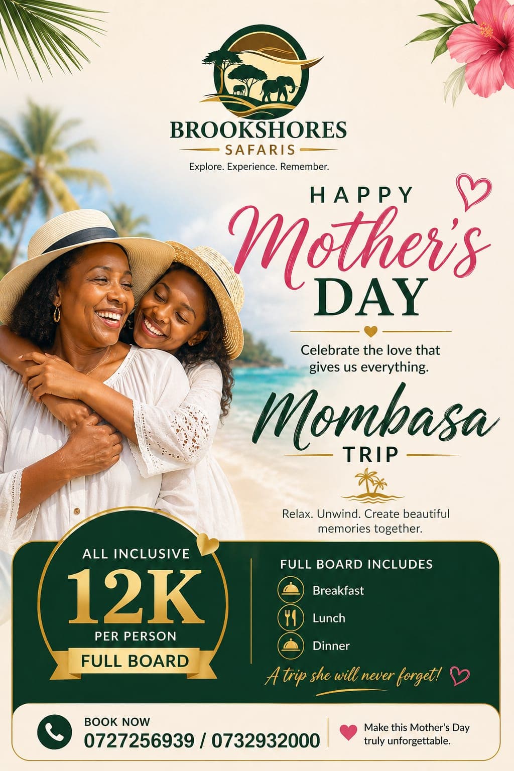 Mother's Day Mombasa Trip
